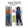 McCall's 7754 Fly-Front Fitted Shorts & Trousers sizes 8-16 & 18-24 in one envelope