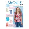 McCall's 7322 Easy Sewing Pattern to MAKE Pullover Tops - Learn to Sew