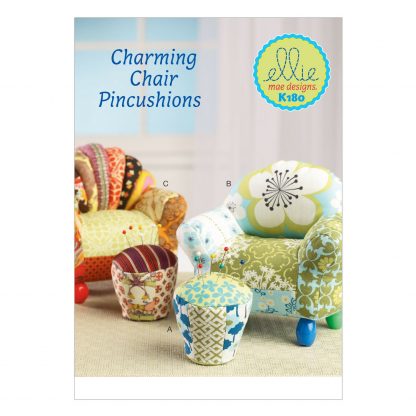 Kwik Sew 0180 Sewing Pattern to MAKE Patchwork Armchair & Ottoman Pincushions