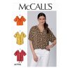 McCall's 7976 Sewing Pattern to MAKE Easy Loose-Fitting Tops with Yoke Back
