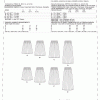 McCall's 7844 Sewing Pattern to MAKE Pleated Skirts 8-18 Beginner - Learn to Sew - Image 2