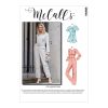 McCall's 8046 Sewing Pattern to MAKE Easy Misses' Button Front Romper & Jumpsuit