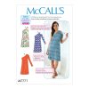McCall's 7771 Sewing Pattern to MAKE Easy Dresses - Learn to Sew