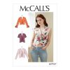 McCall's 7957 Sewing Pattern to MAKE Loose Fitting Tops with Twisted Front Sewing Bee
