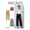 McCall's 7982 Sewing Pattern to MAKE Pleated Trousers & Shorts Multi Length