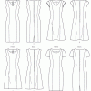 McCall's 6920 Sewing Pattern to MAKE Easy Misses/Petite Dresses w/Neck Variation - Image 2