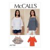 McCall's 7780 Very Easy Sewing Pattern to MAKE Tops with Variations