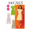 McCall's 6958 Sewing Pattern to MAKE Misses/Petite Loose Dresses with Tucks