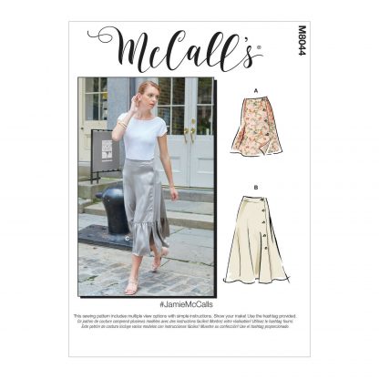 McCall's 8044 Sewing Pattern to MAKE Easy Misses Skirts w/Variations