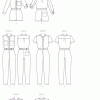 McCall's 7330 Easy Sewing Pattern to MAKE Button-Up Utility Jumpsuits & Rompers - Image 3