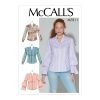 McCall's 7811 Sewing Pattern to MAKE Easy Button-Front Tops - Shirt/Blouse