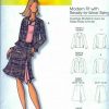 Butterick 5107 Sewing Pattern to MAKE OOP Connie Crawford Jacket & Skirt XS-XL