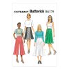 Butterick 6179 Sewing Pattern to MAKE V. Easy Misses' Gored Skirts and Culottes