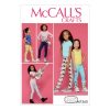 McCall's 7560 Sewing Pattern to MAKE Leggings w/Contrast Band and Ruffle Detail