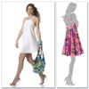 McCall's 6111 Flared Bias Cut Dress with Feature Back