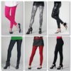 McCalls 6173 Stretch Leggings with Waistband Mock Front Zipper & Exposed Zippers on Leg Bottom