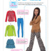 McCall's 7463 Girls' Tops Skirt & Leggings